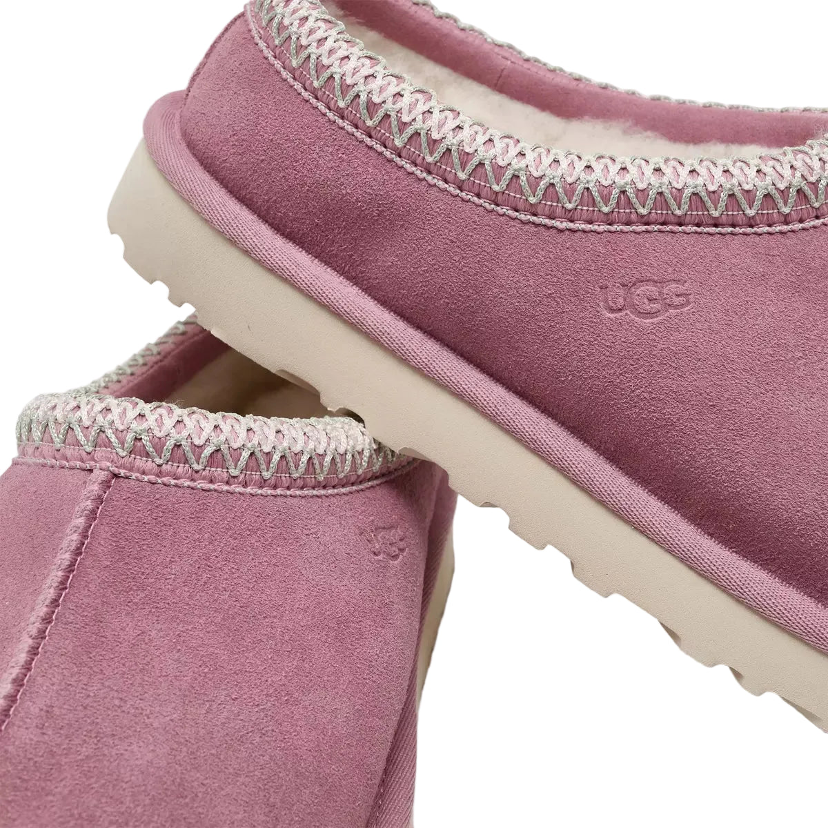 Women's Tasman II Suede Clog Slippers Pink