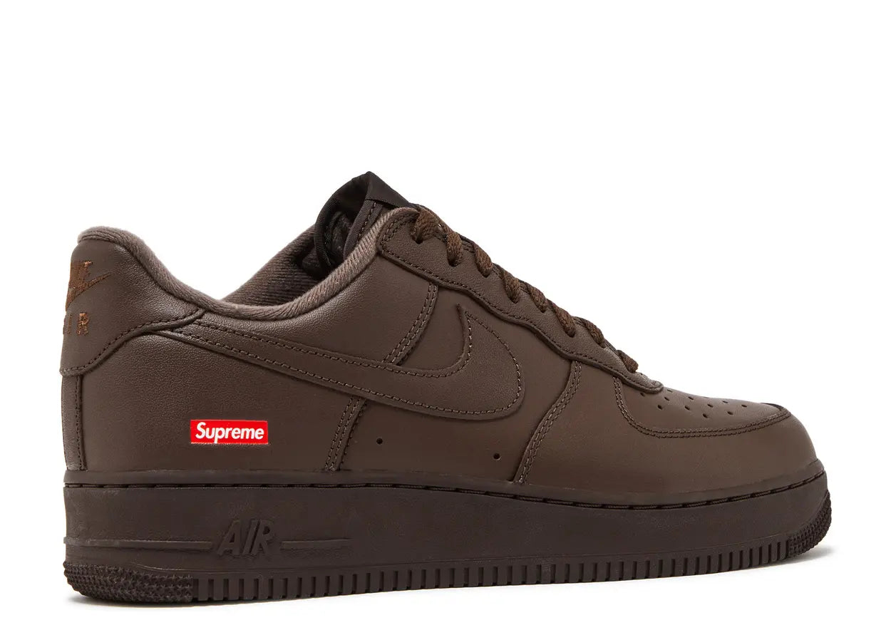 Nike x Supreme Air Force 1 Low 'Box Logo - Brown'