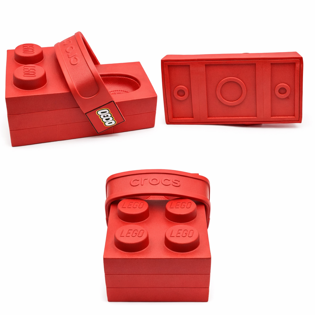 Crocs Brick Clog | LEGO Red