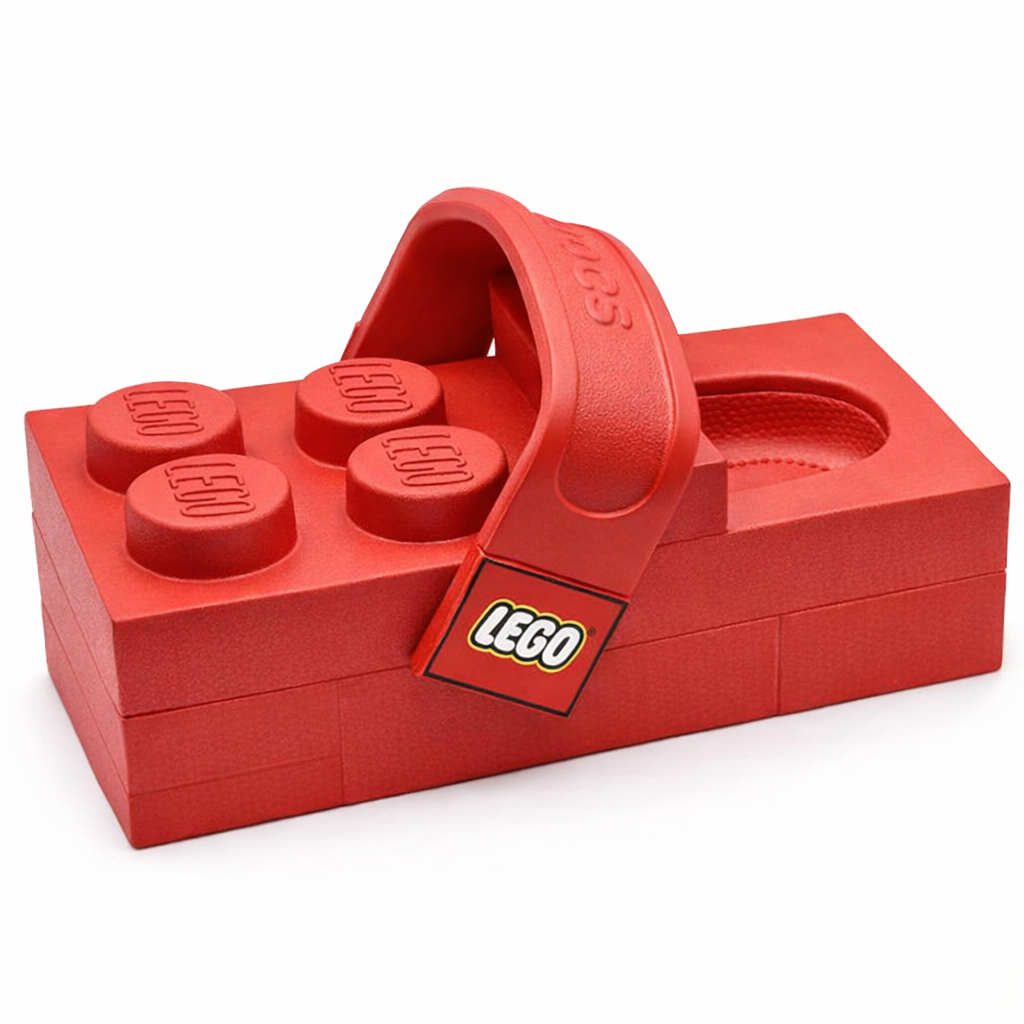 Crocs Brick Clog | LEGO Red