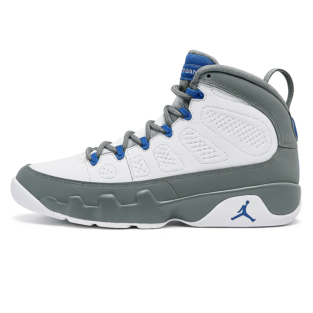 Jordan 9 Retro - Flint Grey French Blue (2026)