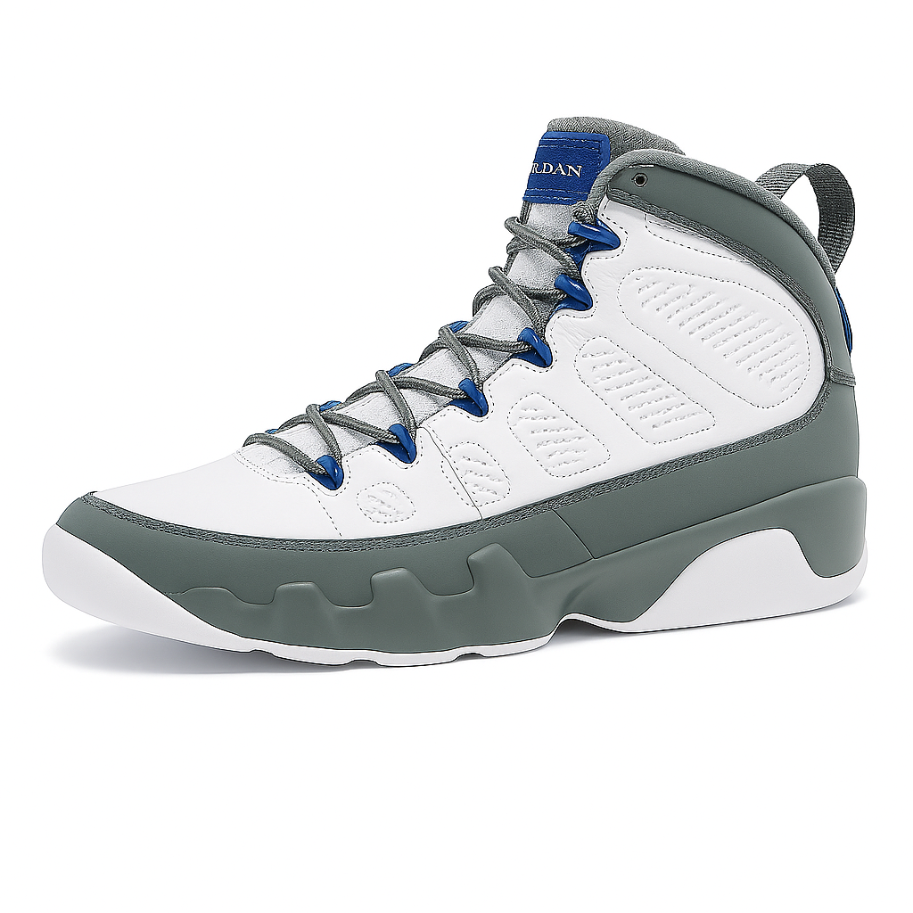 Jordan 9 Retro - Flint Grey French Blue (2026)