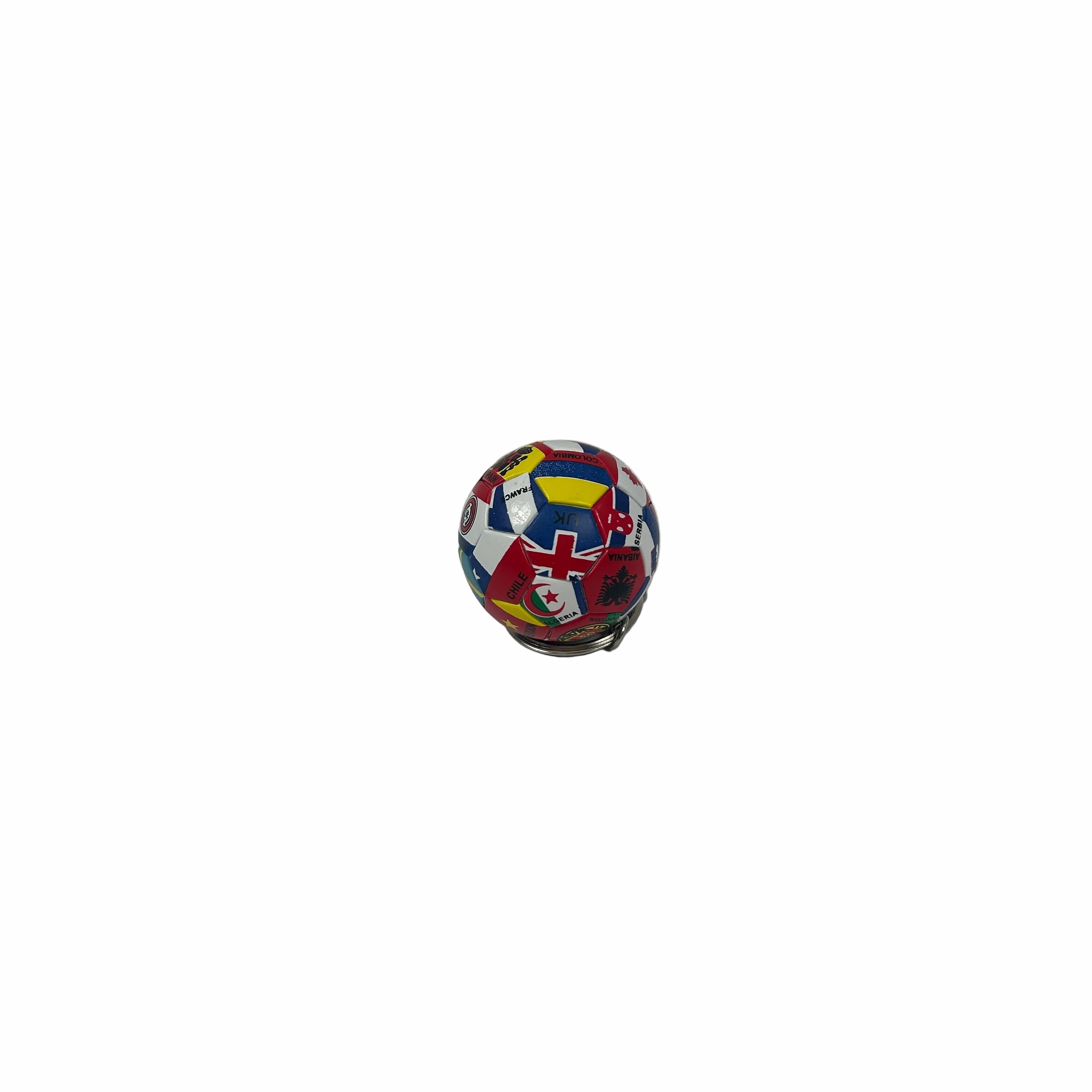'World' Soccer Ball Keychain