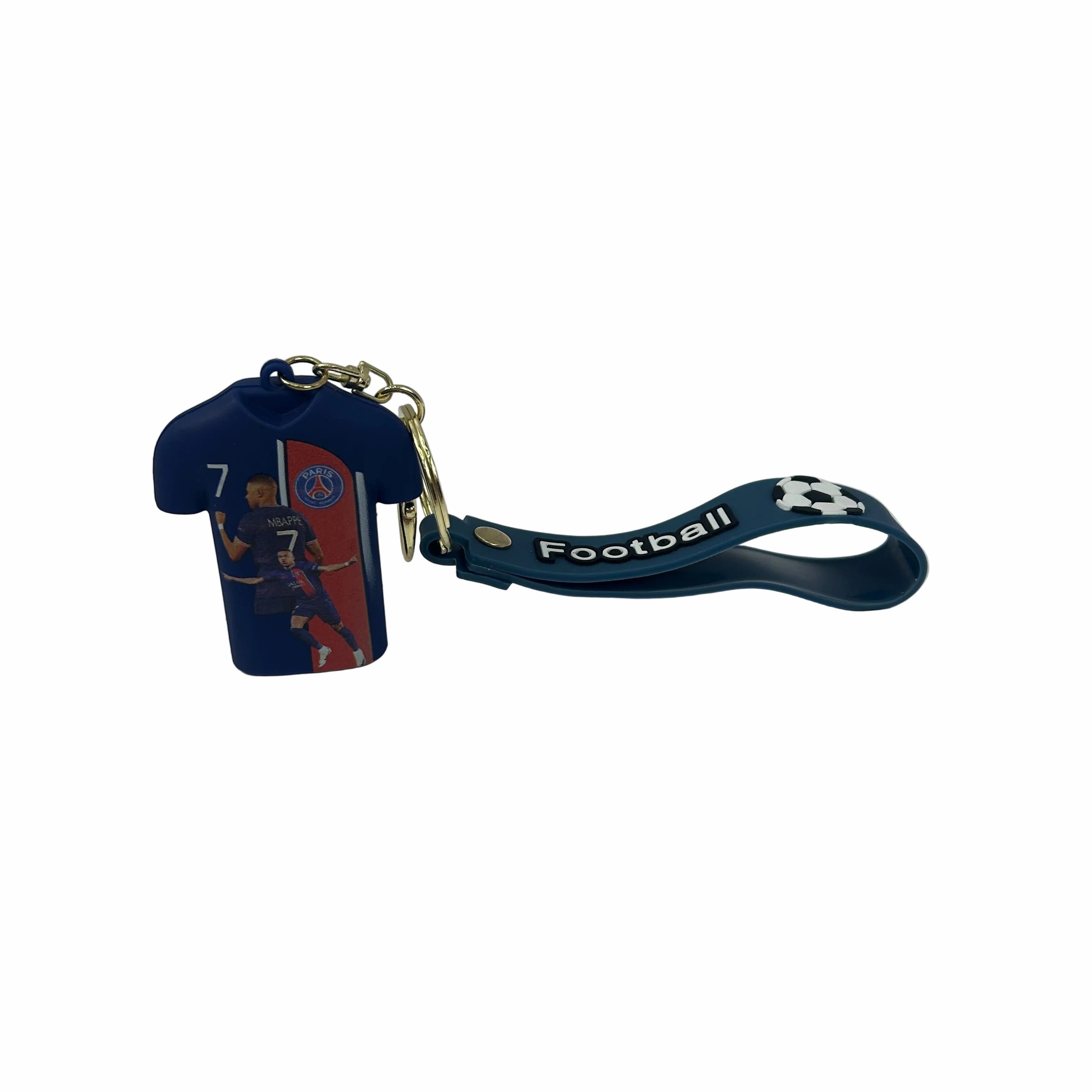'Mbappé' Football Keychain