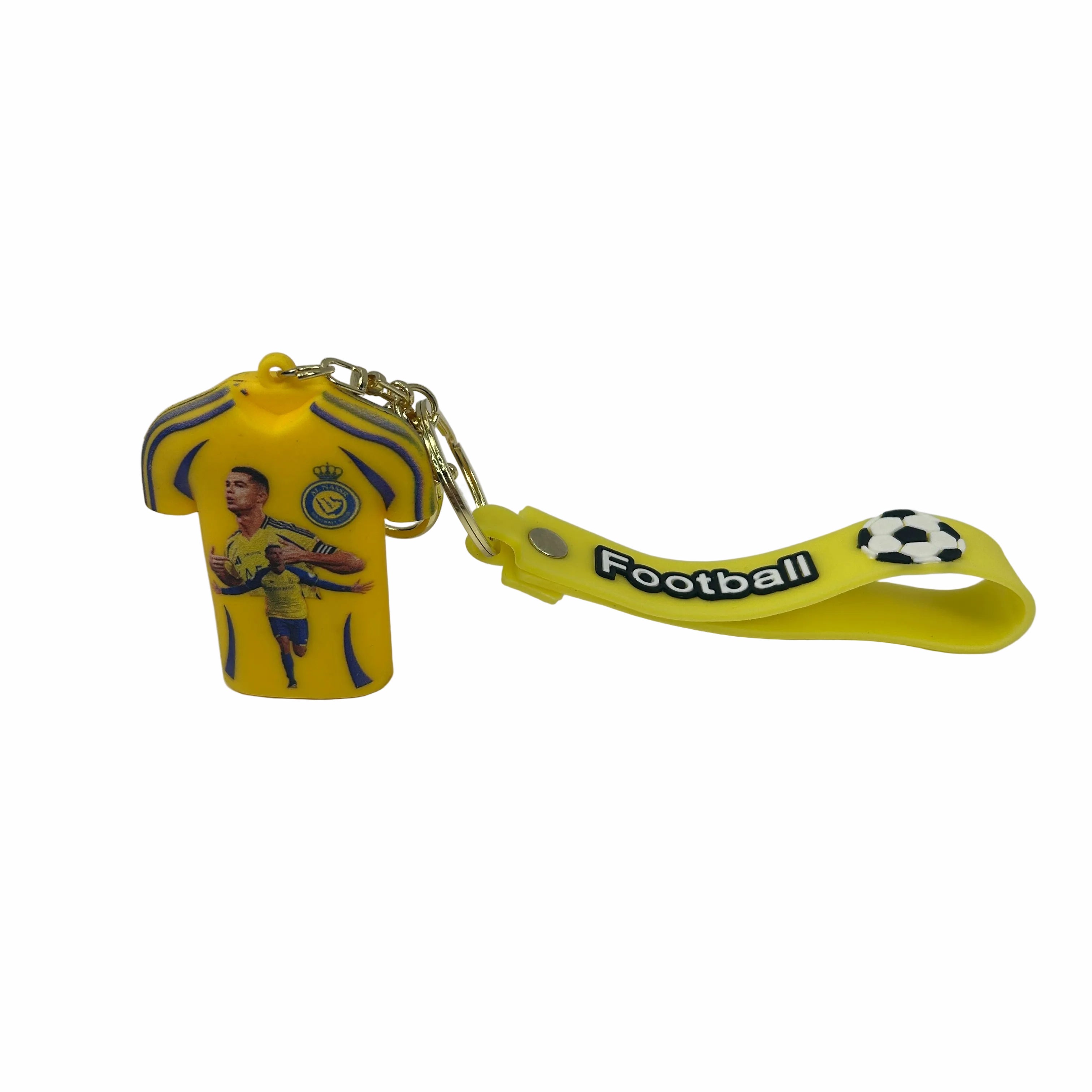 'CR7' Al-Nassr FC jersey keychain