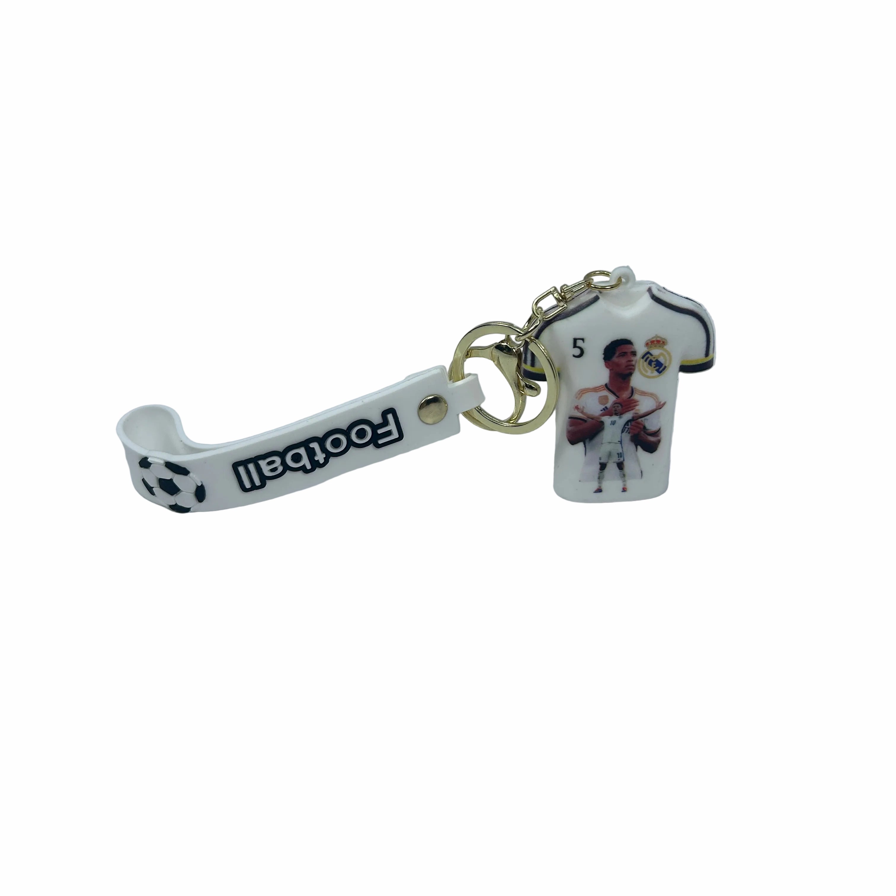'Bellingham' Real Madrid Football Keychain