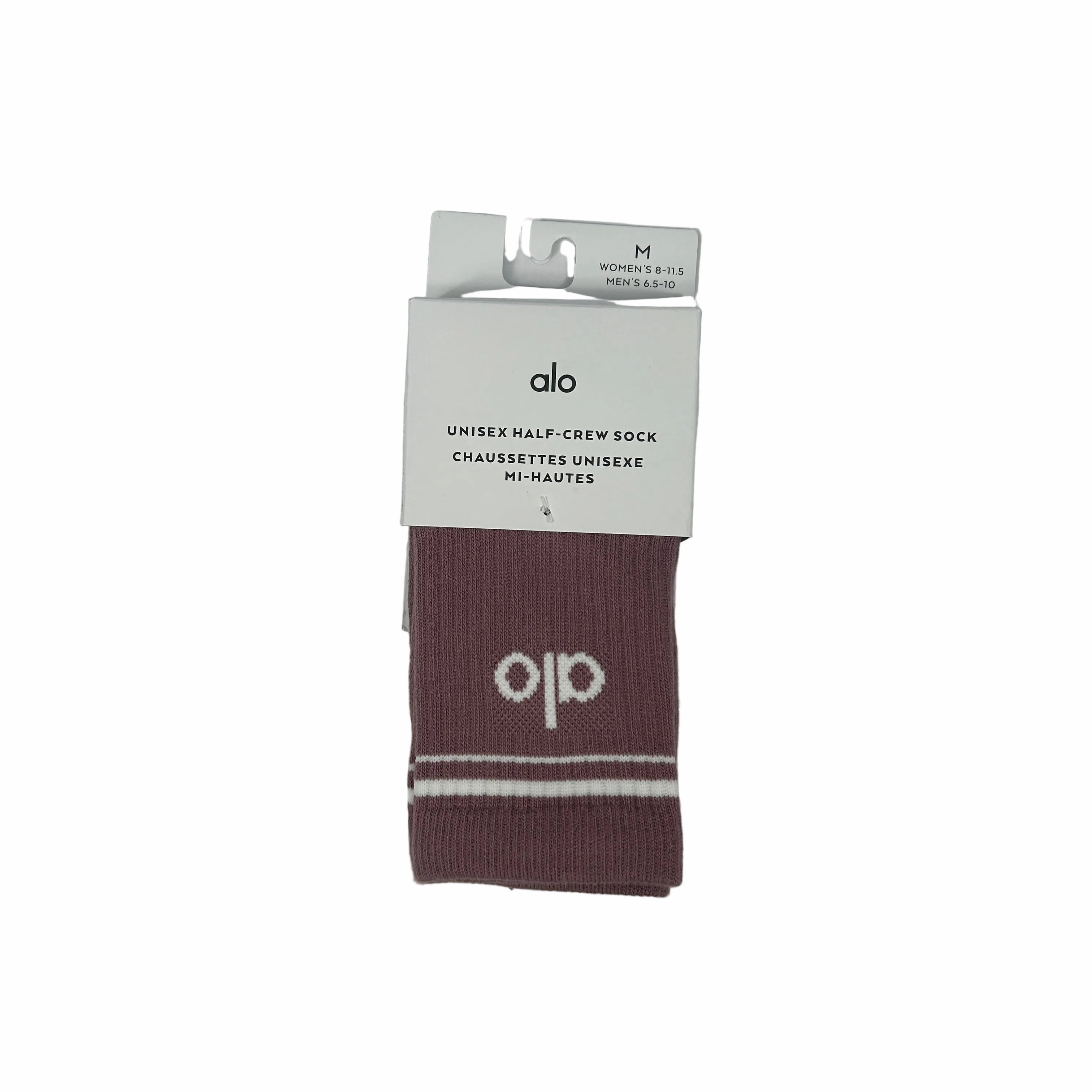Alo Unisex Half-Crew Socks