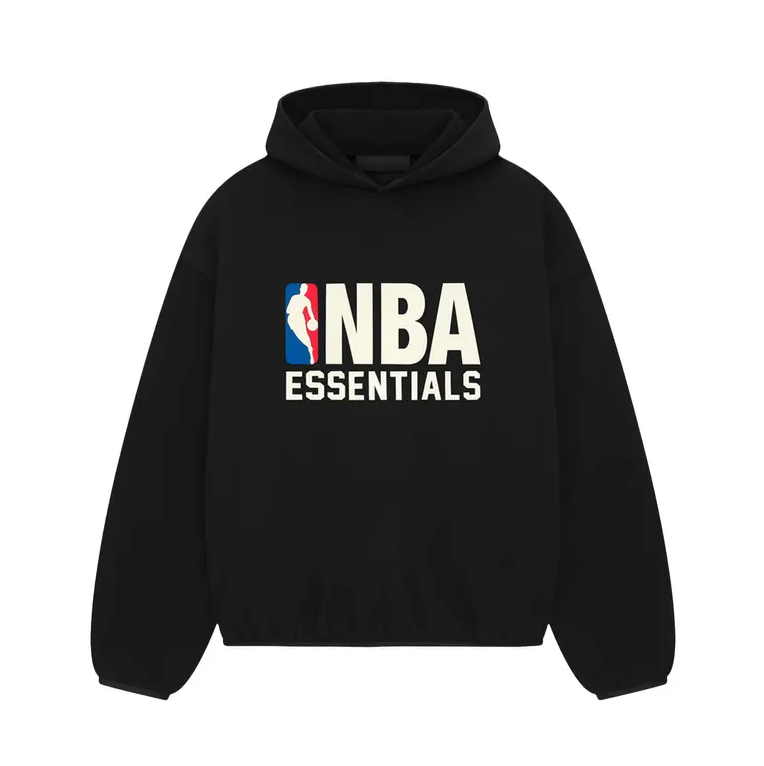 Fear of God Essentials x NBA Hoodie 'Black'