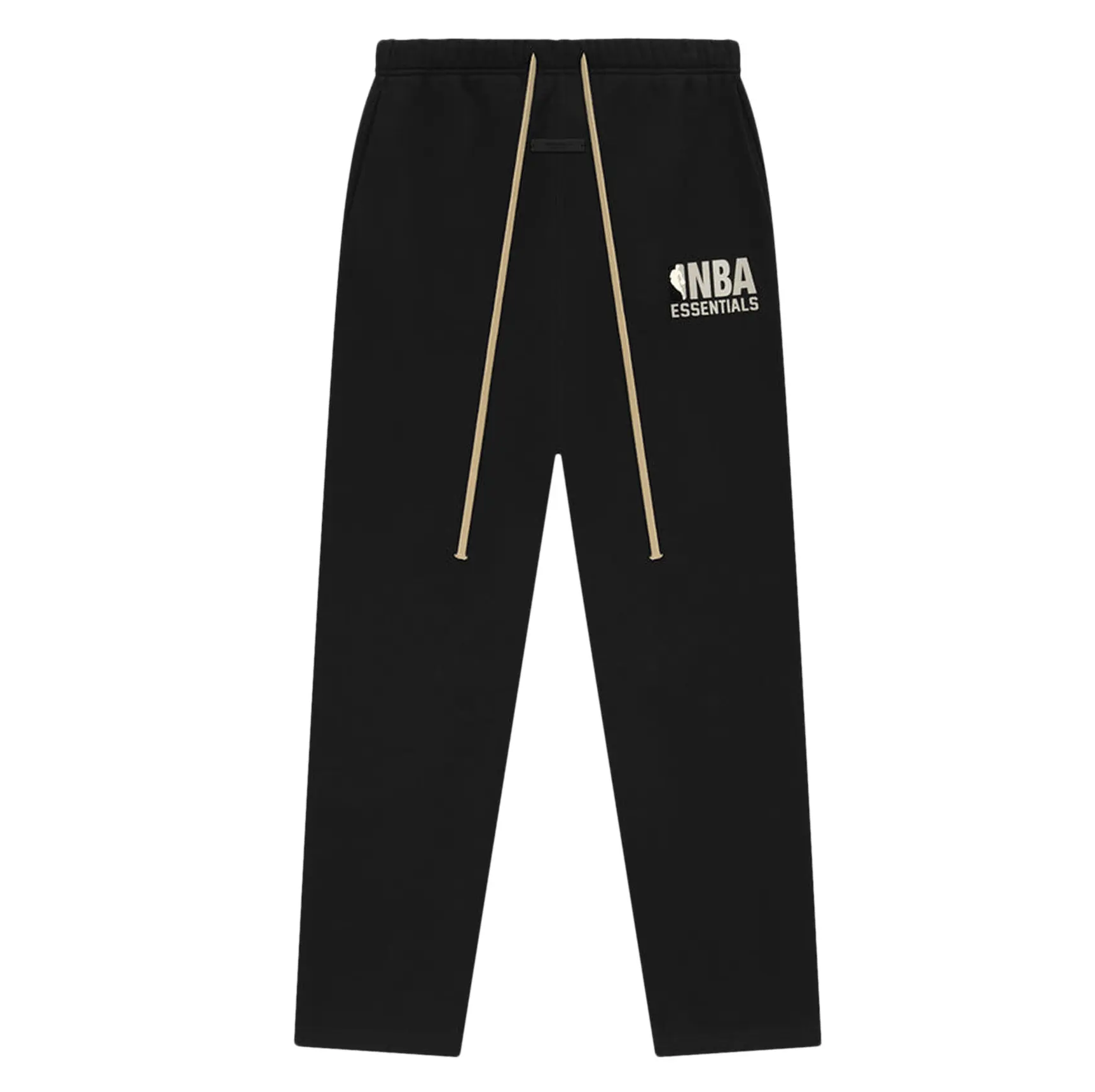 Fear of God Essentials x NBA Relaxed Sweatpants 'Black Monochrome Logo'