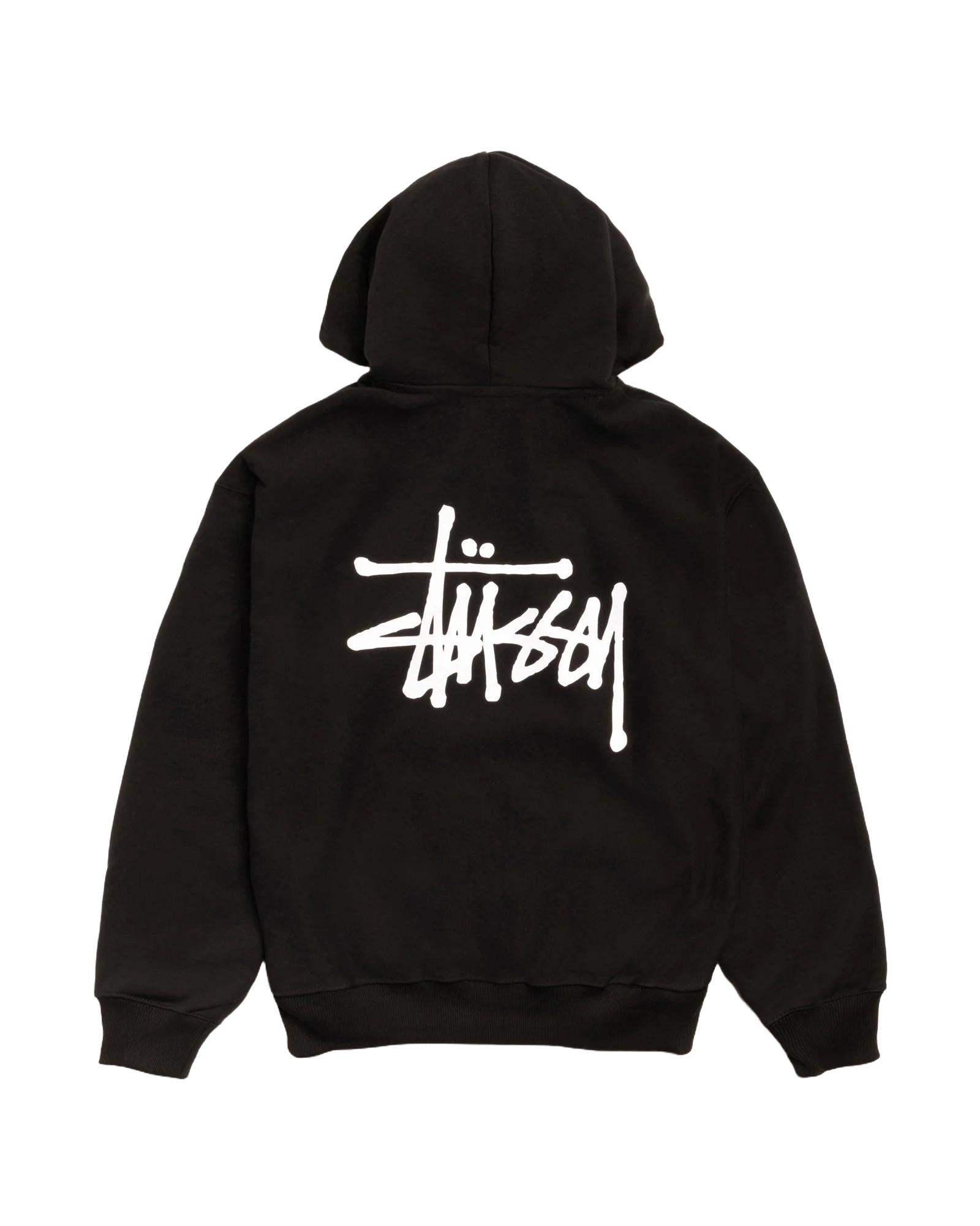 STUSSY HOODIE - BASIC BLACK