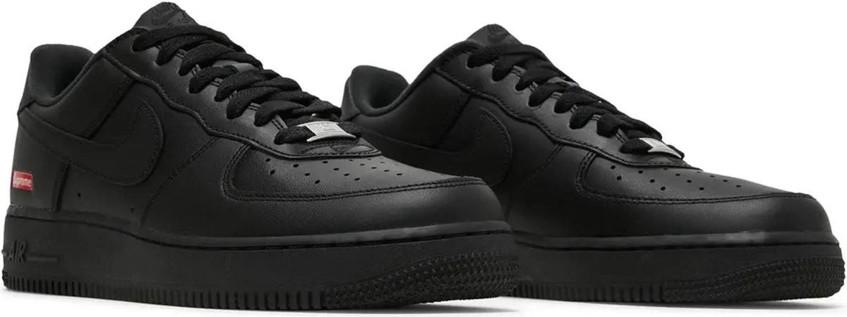 Nike x Supreme Air Force 1 Low 'Box Logo - Black'