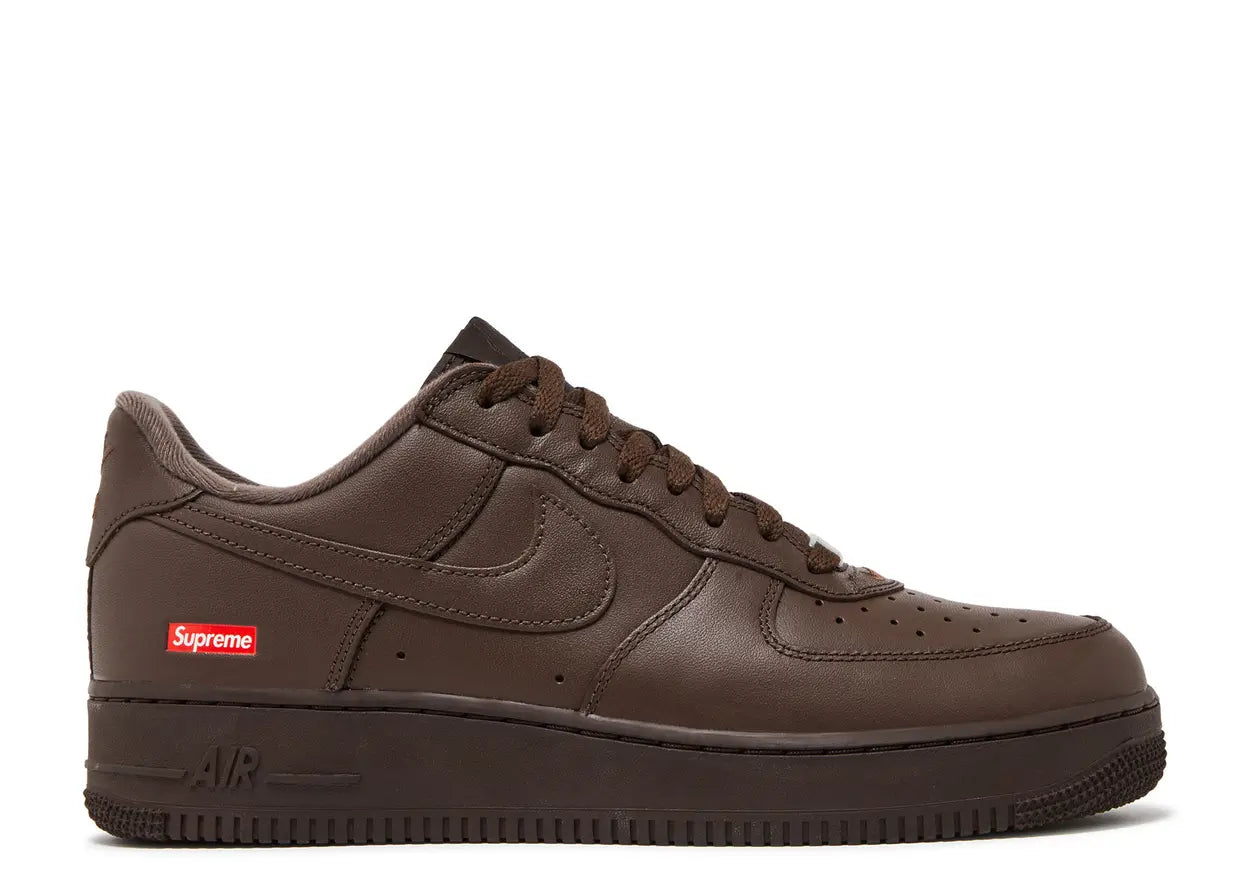 Nike x Supreme Air Force 1 Low 'Box Logo - Brown'