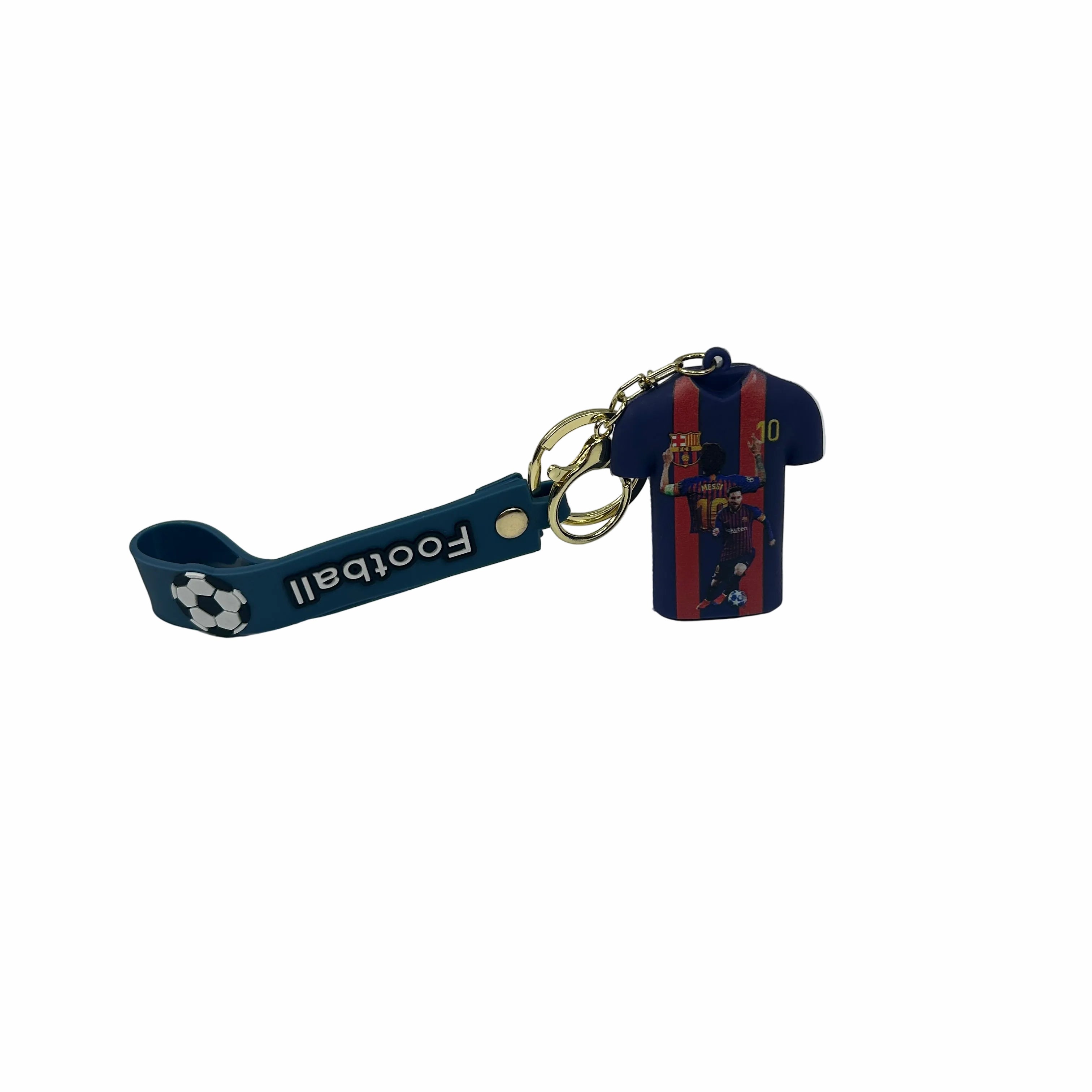 'Messi' Football Keychain