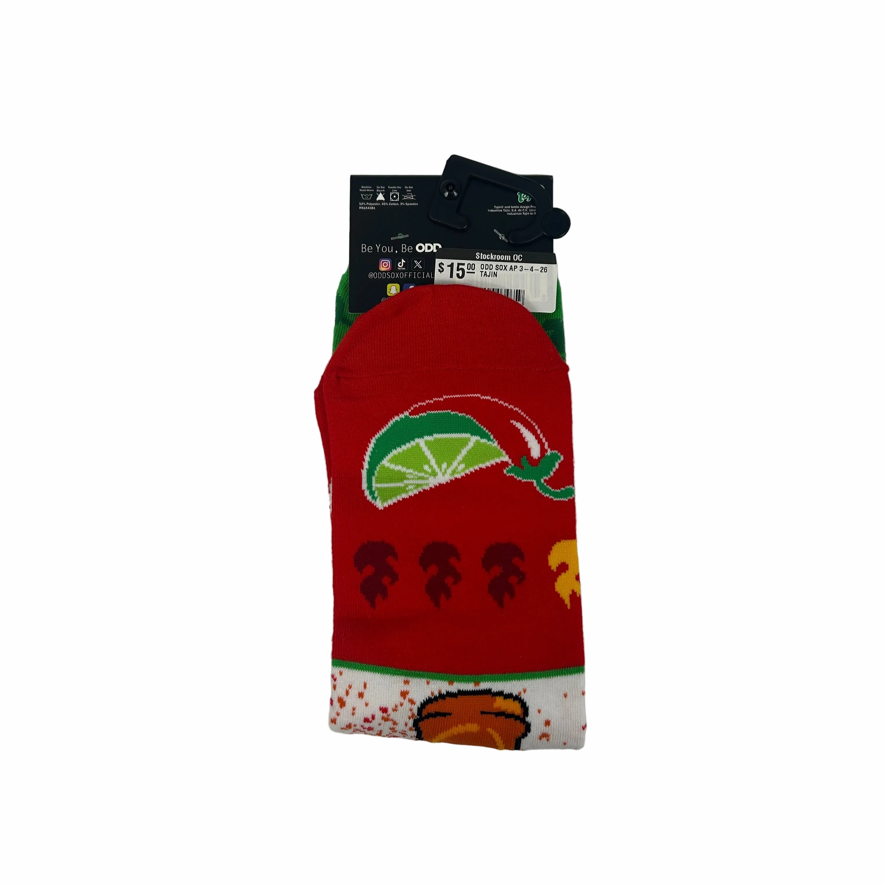 Odd Sox 'Tajin' Crew Socks