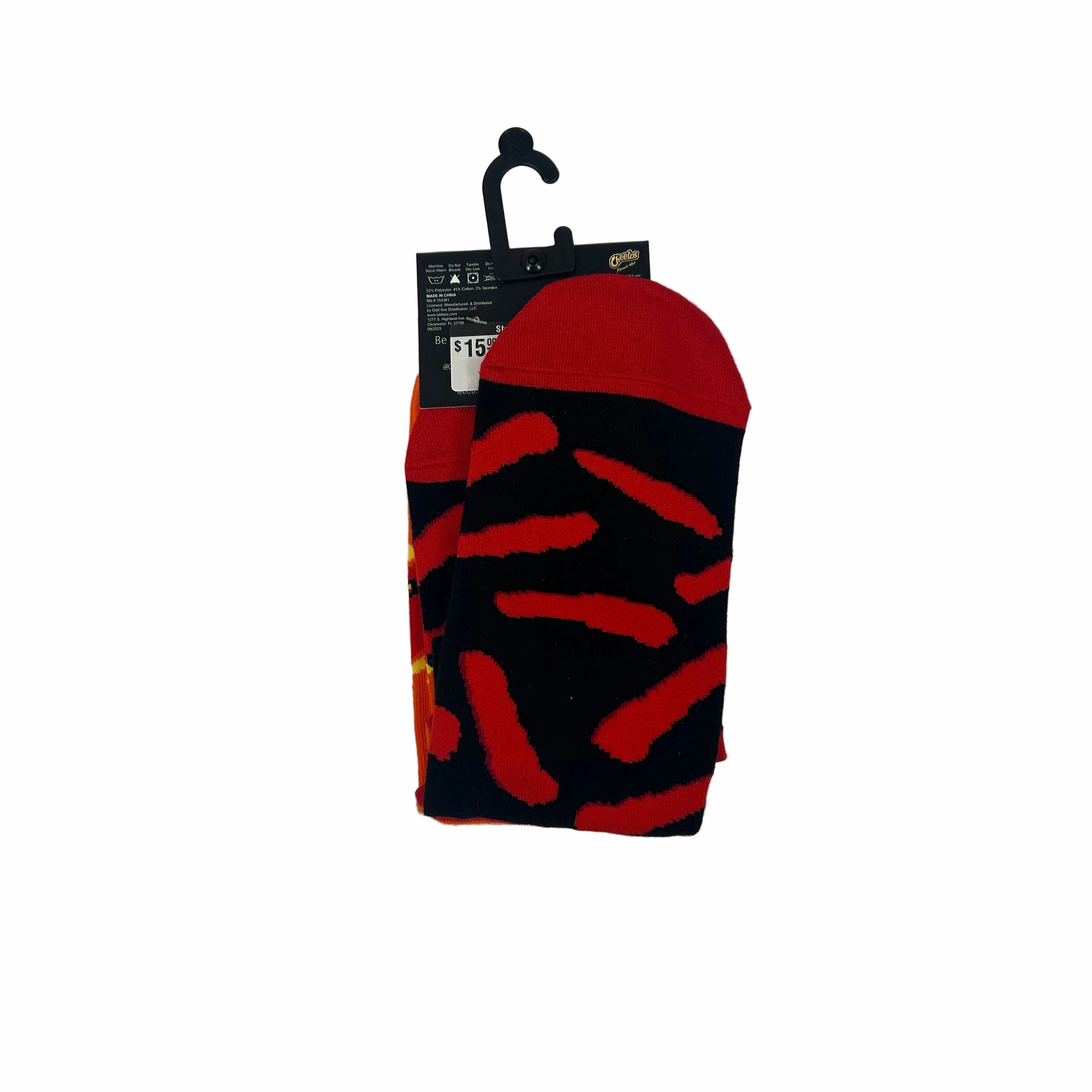 Odd Sox 'Flamin' Hot Cheetos' Crew Socks