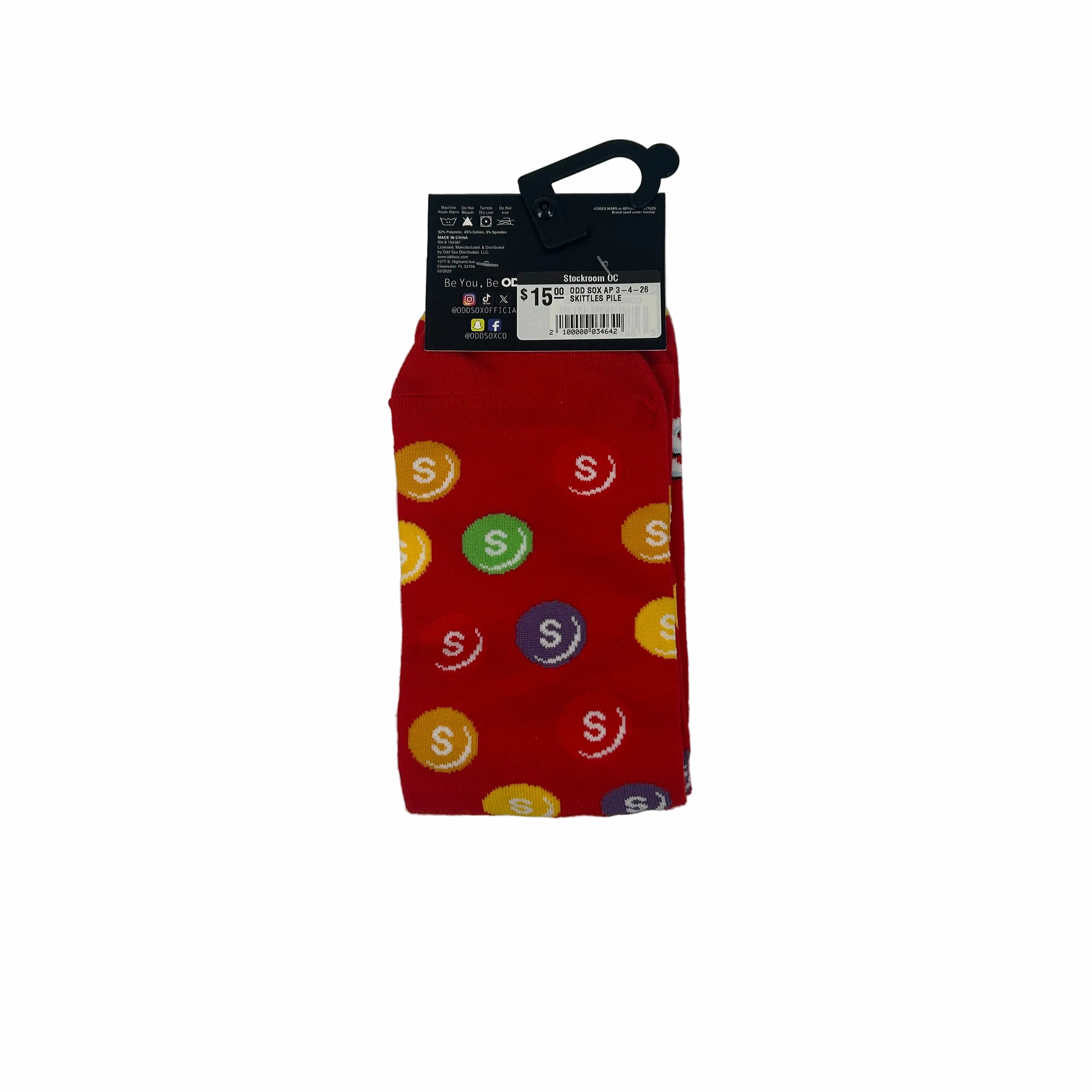 Odd Sox 'Skittles' Crew Socks