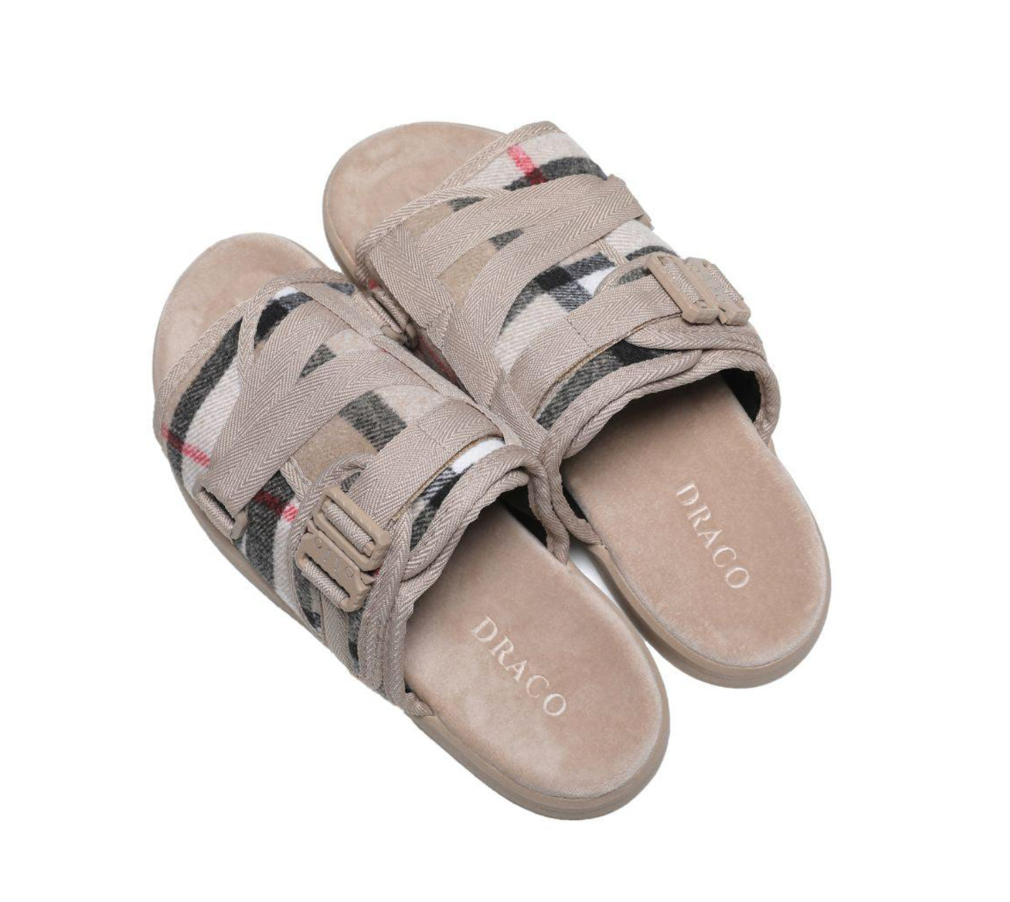 Plaid Draco Slides