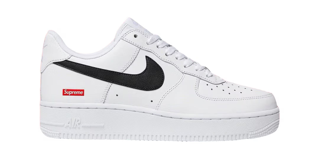 Nike x Supreme Air Force 1 Low 'Box Logo - White/Black'